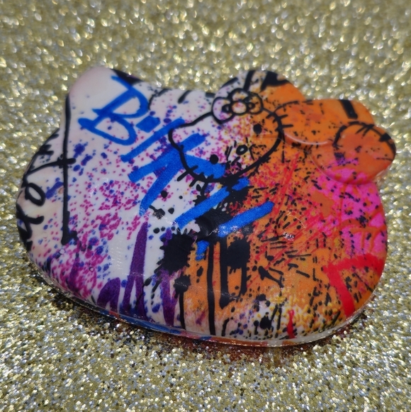 Sanrio Hello Kitty Graffiti Double Mirror Compact 2008 - Picture 2 of 5